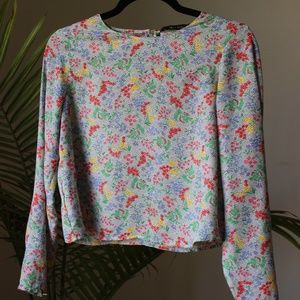 Zara Floral Long Sleeve